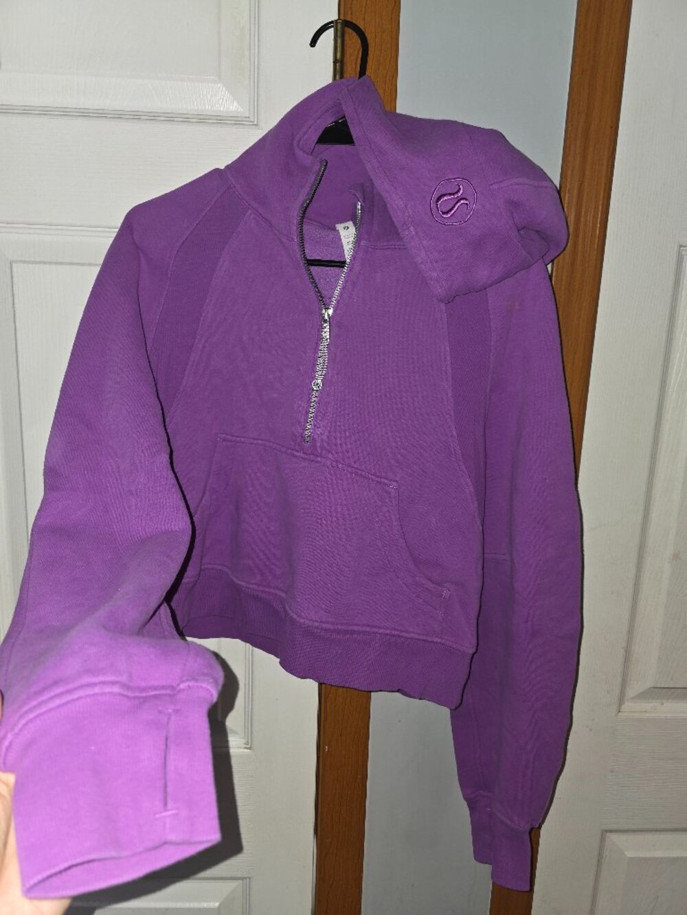 Lululemon Half Zip scuba hoodie